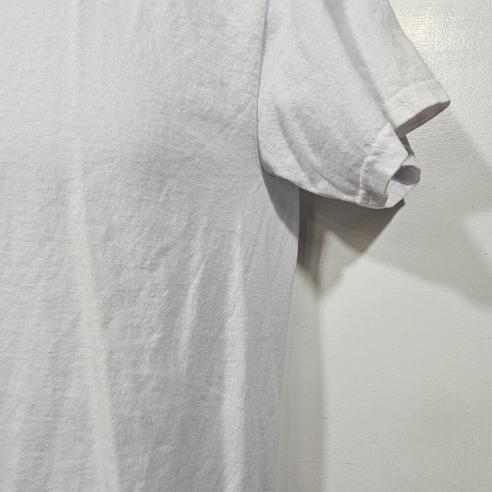 Gildan Heavy 100% Cotton Plain White T-Shirt Size S - (71) - Picture 7 of 10